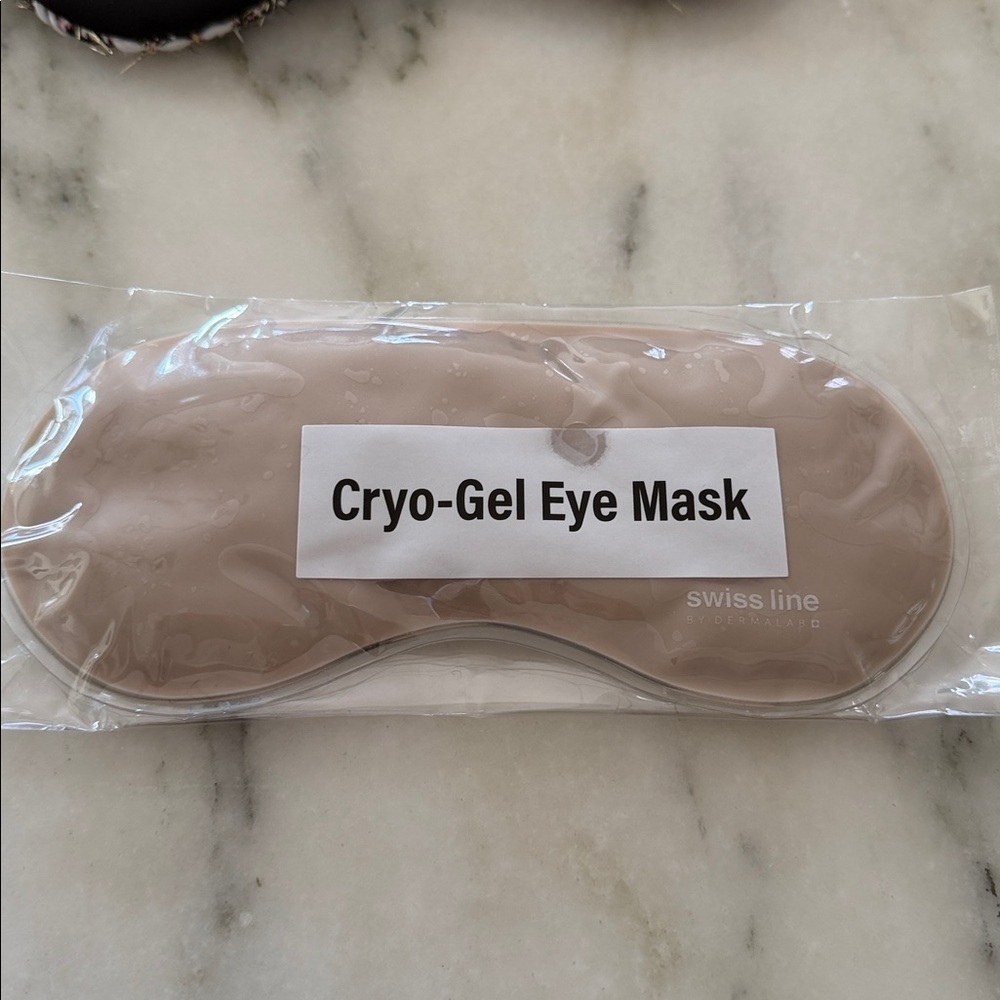 Swiss Line by Dermalab CS Tweed Sleep Mask and Cryo-Gel Eye Mask Set, NIP - Picture 4 of 6